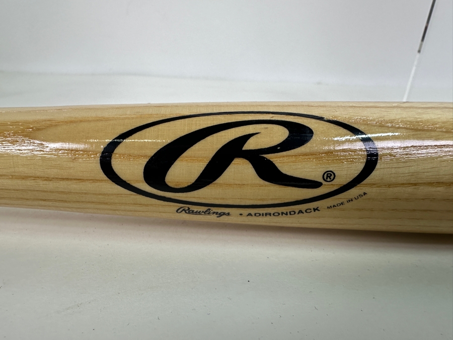 Just Added - Mark McGwire Peronal Model #25 Souvenir Wooden Rawlings Adirondack Bat And Factory Sealed Upper Deck 30 Card Set Celebrating Mark McGwire's 500th Home Run Upper Deck [Photo 3]