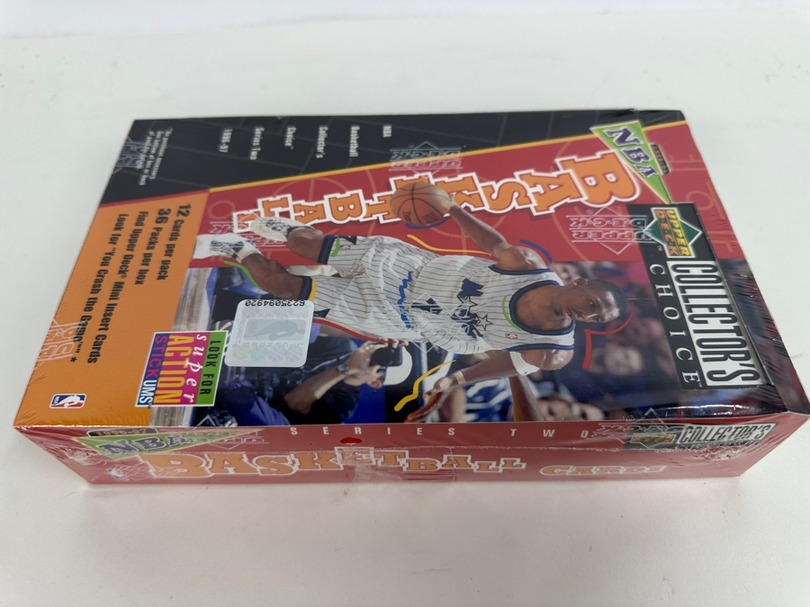 Just Added - Factory Sealed 1996-97 Collector's Choice Series Two Upper Deck NBA Basketball Cards - 36 Packs Per Box / 12 Cards Per Pack [Photo 5]