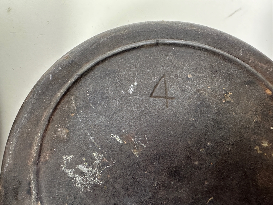 Just Added - (3) Martin Cast Iron Pans [Photo 5]