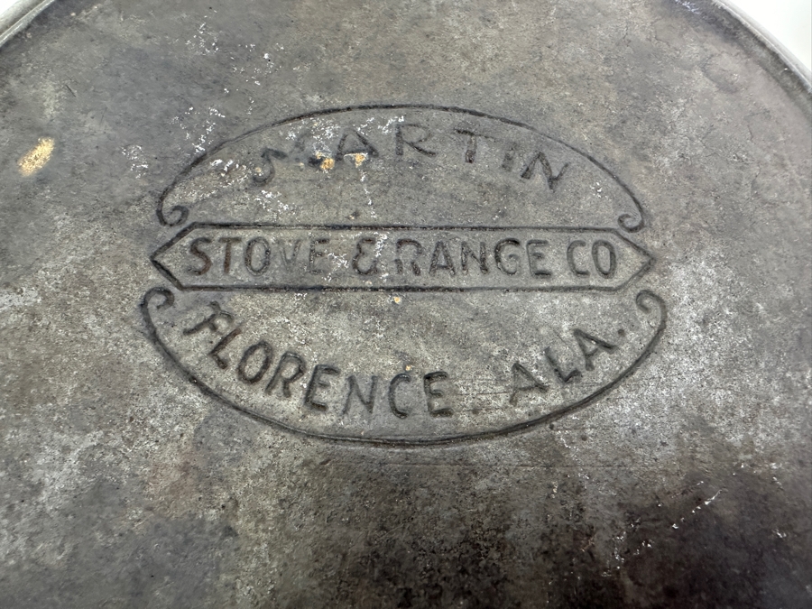 Just Added - (3) Martin Cast Iron Pans [Photo 3]