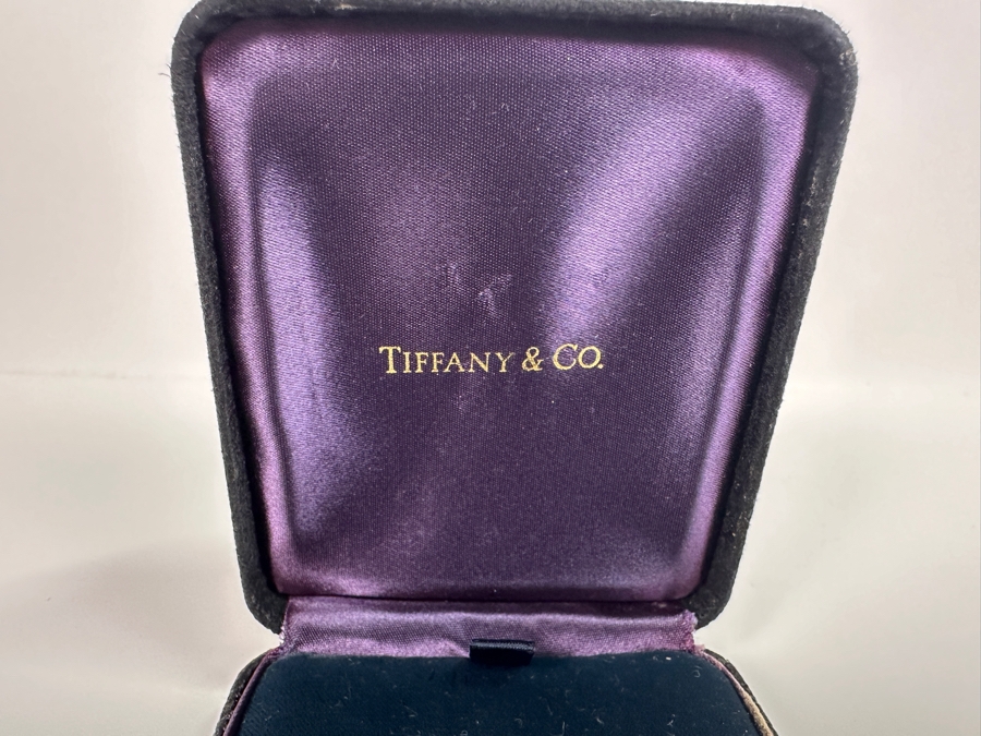 Just Added - Vintage Tiffany & Co Jewelry Box 3.25W X 4D X 1.5H [Photo 2]