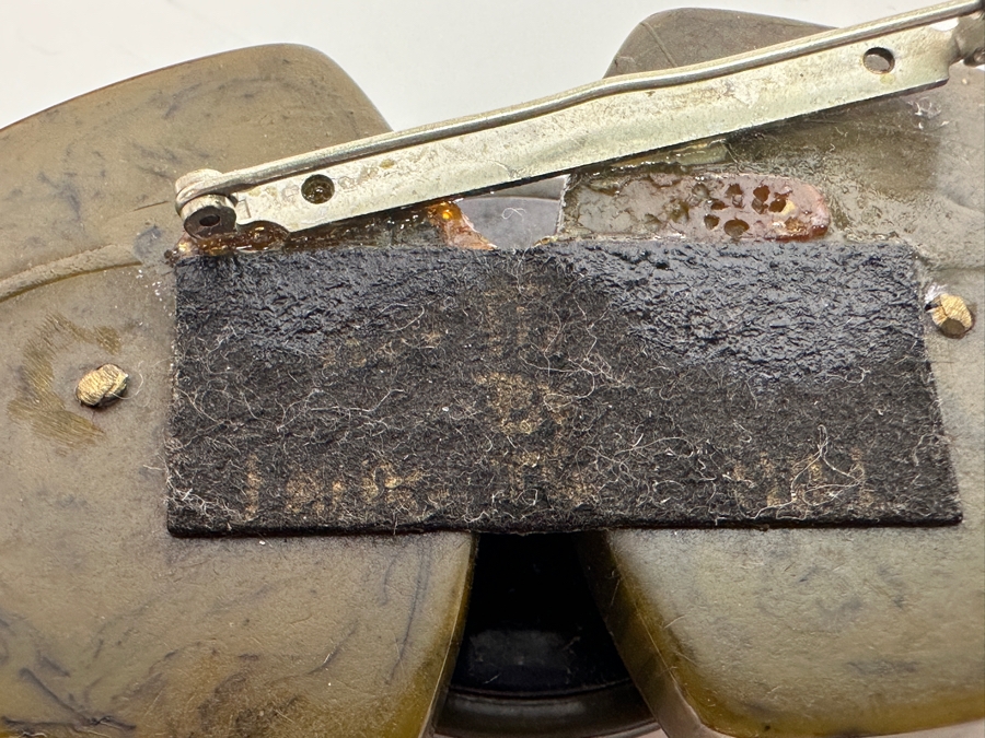 Just Added - Vintage Brooch Pin Signed On Back 3.75W [Photo 4]