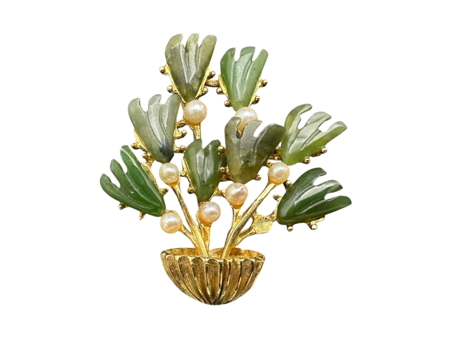 Edward Swoboda (1917-2013) Signed Brooch Pin And Matching Clip-on Earrings [Photo 2]