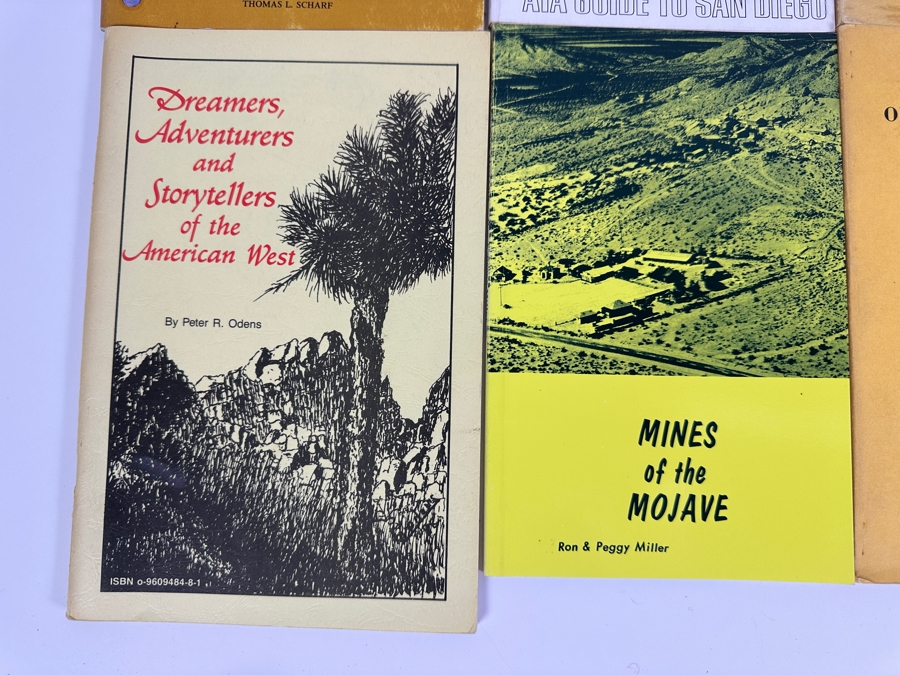 Collection Of 8 Vintage Paperback Books On Local History, The Desert, Gold Mines & The American West (Some Signed) [Photo 4]