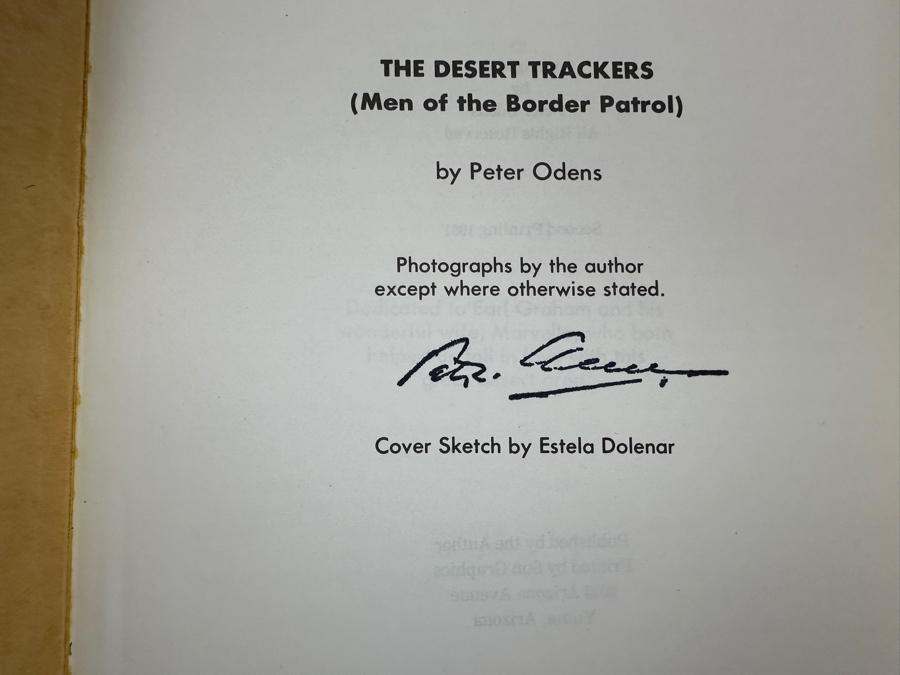 Collection Of 8 Vintage Paperback Books On Local History, The Desert, Gold Mines & The American West (Some Signed) [Photo 7]