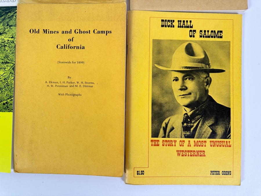 Collection Of 8 Vintage Paperback Books On Local History, The Desert, Gold Mines & The American West (Some Signed) [Photo 5]