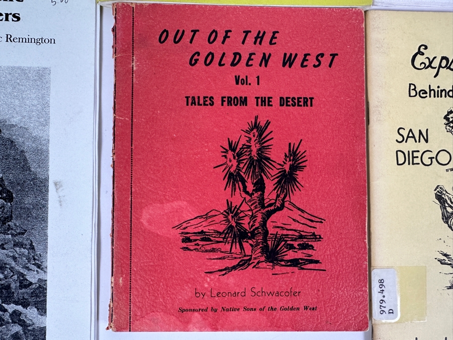 Collection Of 8 Vintage Paperback Books On Local History, The Desert & The American West (One Book Is Signed) [Photo 12]