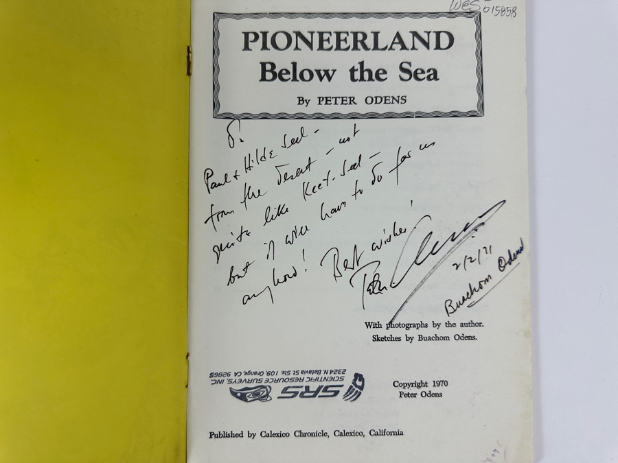 Collection Of 8 Vintage Paperback Books On Local History, The Desert & The American West (One Book Is Signed) [Photo 8]