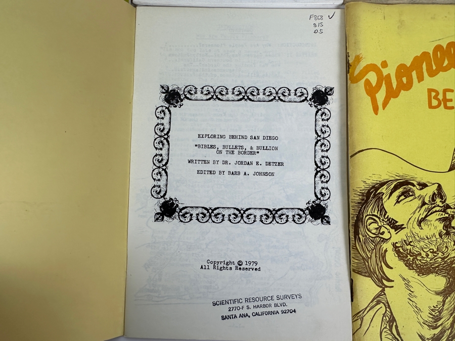 Collection Of 8 Vintage Paperback Books On Local History, The Desert & The American West (One Book Is Signed) [Photo 6]