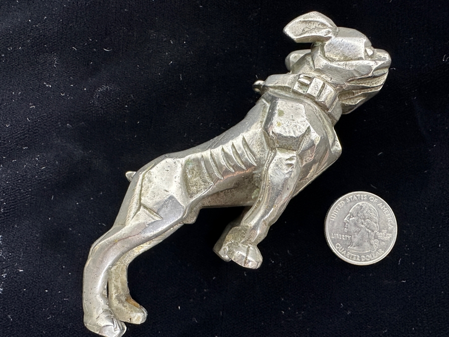 Metal Bulldog Hood Ornament Similar To Mack Trucks [Photo 2]