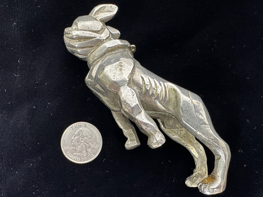 Metal Bulldog Hood Ornament Similar To Mack Trucks [Photo 3]
