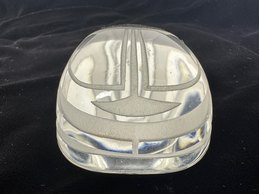 Art Deco Style Crystal Glass Scarab Beetle Paperweight 3.5W X 2.25D X 1.5H [Photo 6]