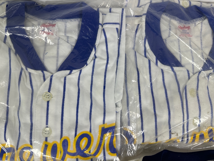 (6) New Rawlings MLB Major League Baseball Jerseys: Toronto Blue Jays, Boston Red Sox, Milwaukee Brewers & San Francisco Giants Sizes M & L [Photo 6]