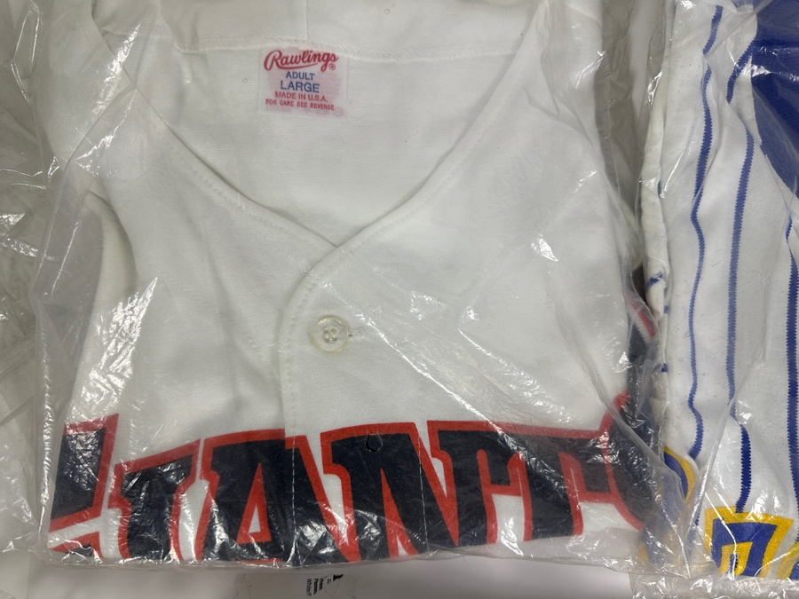 (6) New Rawlings MLB Major League Baseball Jerseys: Toronto Blue Jays, Boston Red Sox, Milwaukee Brewers & San Francisco Giants Sizes M & L [Photo 5]