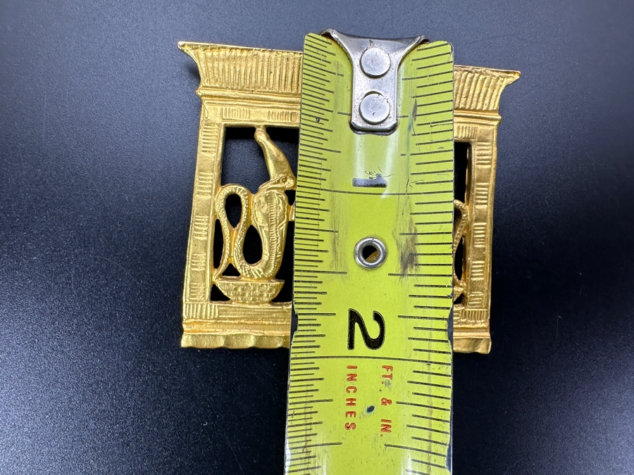Vintage 1976 Sekhmet Pendant King Tutankhamun MMA Metropolitan Museum Of Art Reproduction Pendant 2.5 X 2 [Photo 5]