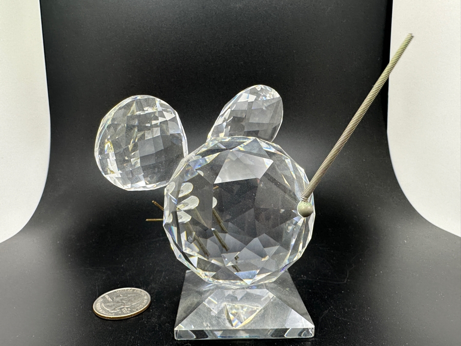 Swarovski Crystal Mouse Figurine 3.5H [Photo 3]
