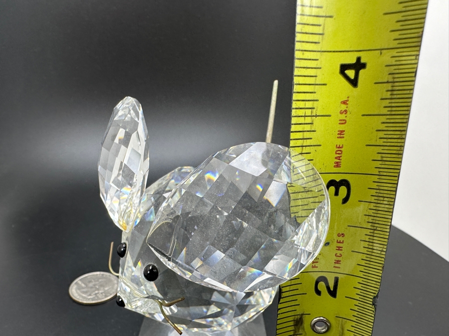 Swarovski Crystal Mouse Figurine 3.5H [Photo 5]