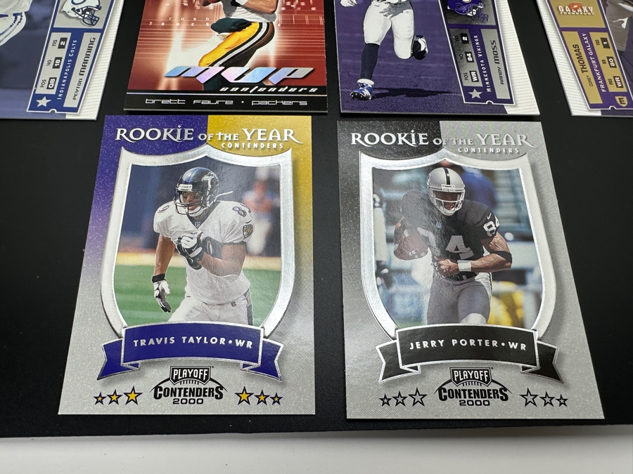 Playoff Contenders 2000 NFL Football Trading Cards Some Signed Rookie Cards - See Photos For Sampling [Photo 6]