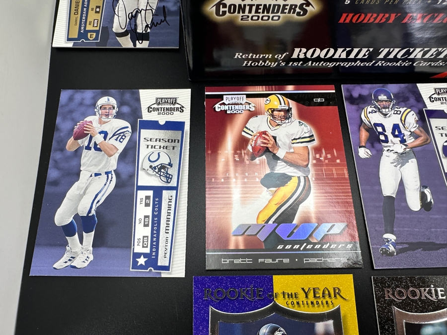 Playoff Contenders 2000 NFL Football Trading Cards Some Signed Rookie Cards - See Photos For Sampling [Photo 4]