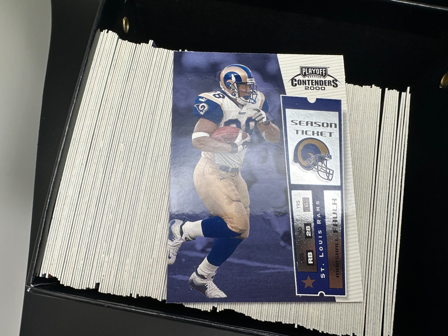 Playoff Contenders 2000 NFL Football Trading Cards Some Signed Rookie Cards - See Photos For Sampling [Photo 8]