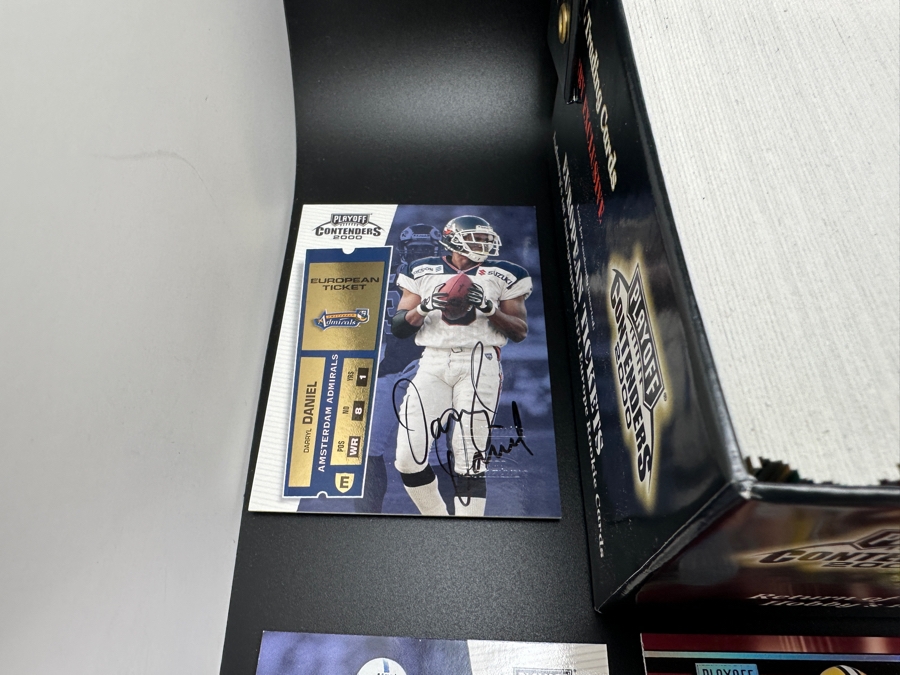 Playoff Contenders 2000 NFL Football Trading Cards Some Signed Rookie Cards - See Photos For Sampling [Photo 3]
