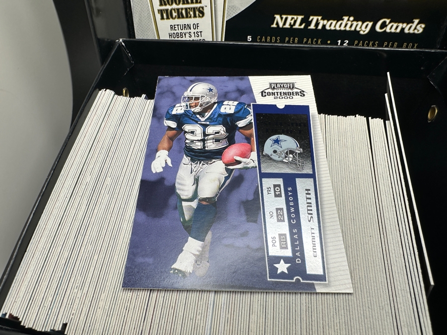 Playoff Contenders 2000 NFL Football Trading Cards Some Signed Rookie Cards - See Photos For Sampling [Photo 9]