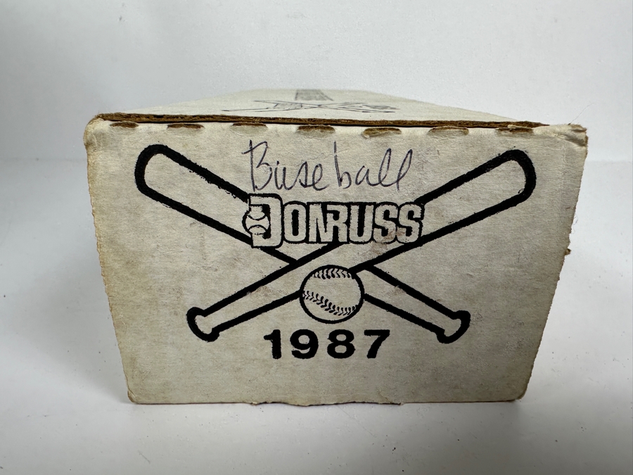 Factory Sealed 1987 Donruss MLB Baseball Cards (Different Set From Last Sale) [Photo 4]