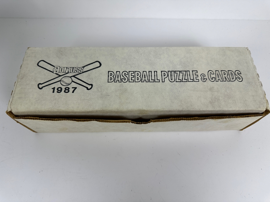 Factory Sealed 1987 Donruss MLB Baseball Cards (Different Set From Last Sale) [Photo 3]