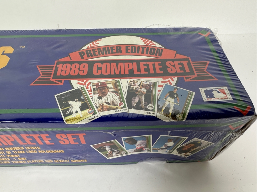 Factory Sealed 1989 Upper Deck MLB Baseball Cards Premier Edition Complete Set Including Rookie Cards From Ken Griffey Jr., Gary Sheffield, John Smoltz, Randy Johnson & More (Different Set From Last Sale) [Photo 3]