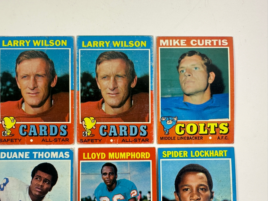 (12) Vintage 1971 Topps NFL Football Cards [Photo 6]
