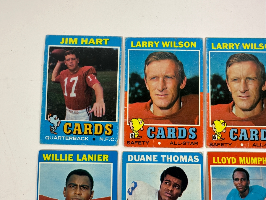 (12) Vintage 1971 Topps NFL Football Cards [Photo 7]