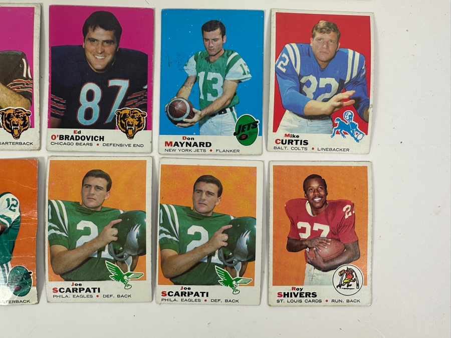 (24) Vintage 1969 Topps NFL Football Cards [Photo 5]