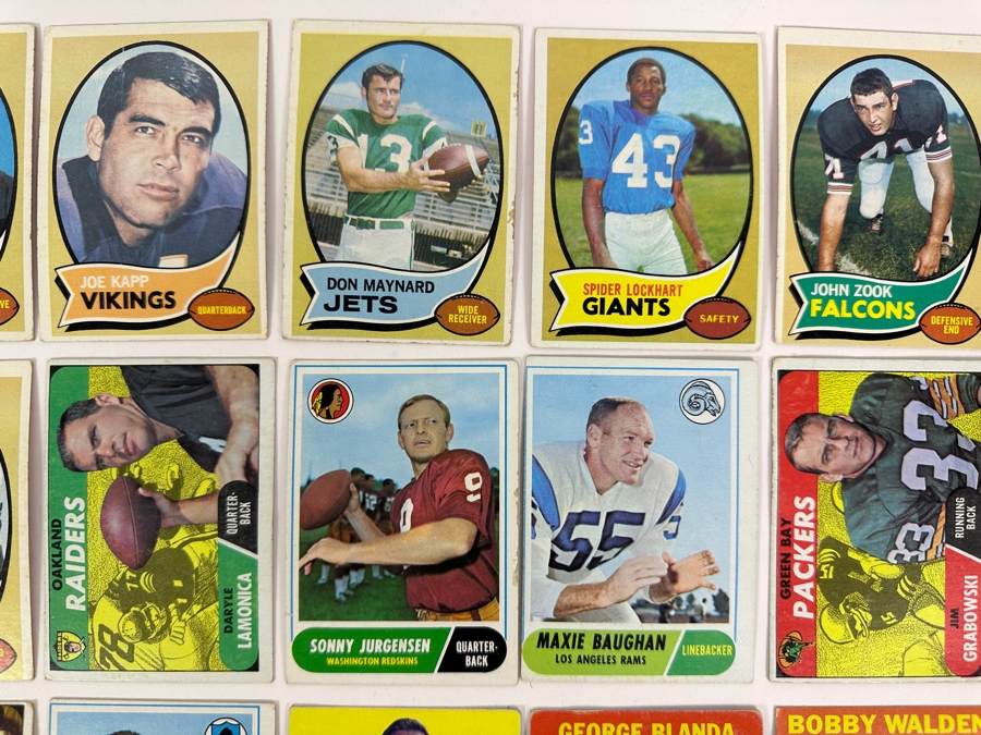 (24) Various Topps NFL Football Cards From 1969, 1970 & 1971 [Photo 3]