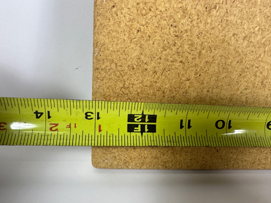 Vintage Native American Sand Painting Signed On Verso 13 X 13 [Photo 8]