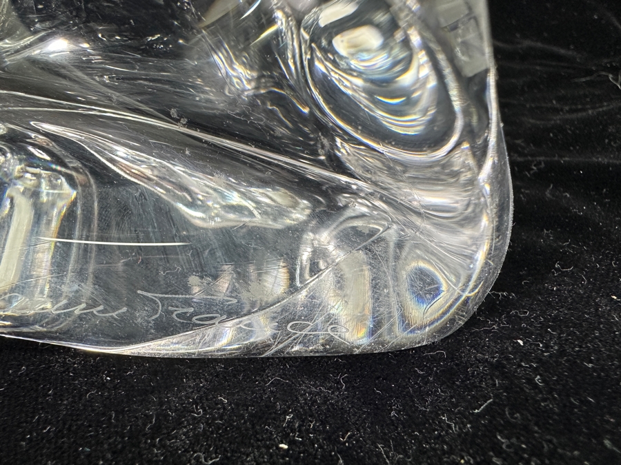 Large Daum France Crystal Sailboat 24'H [Photo 7]