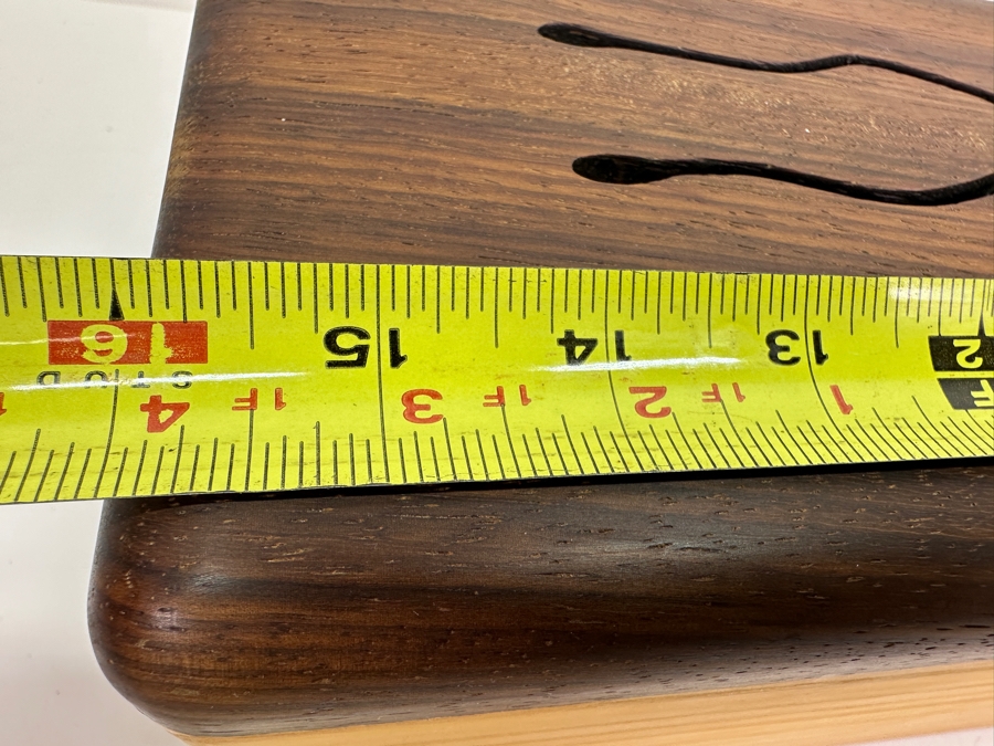 Wooden Percussion Instrument Wildside Percussion By Lew Judd Coburg OR With Two Mallets (One Not Shown) 16W X 6D X 5.5H [Photo 7]