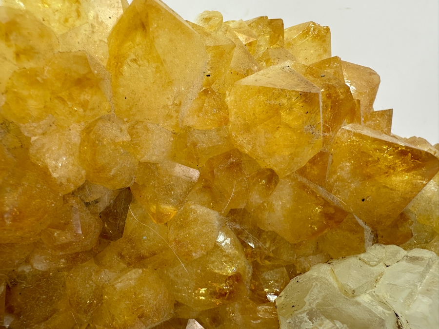 Large Citrine Quartz Geode Piece 12W X 8D X 4.5H 13lbs [Photo 5]