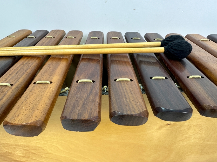 Large Handmade Wooden Kallisti Marimba In The Key Of G Finely Crafted Personal Percussion Instrument 27W X 16D X 9H [Photo 7]