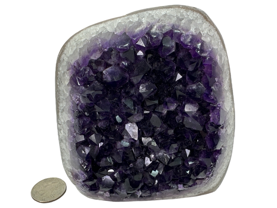 Amethyst Geode 4.5W X 2.5D X 4.5H