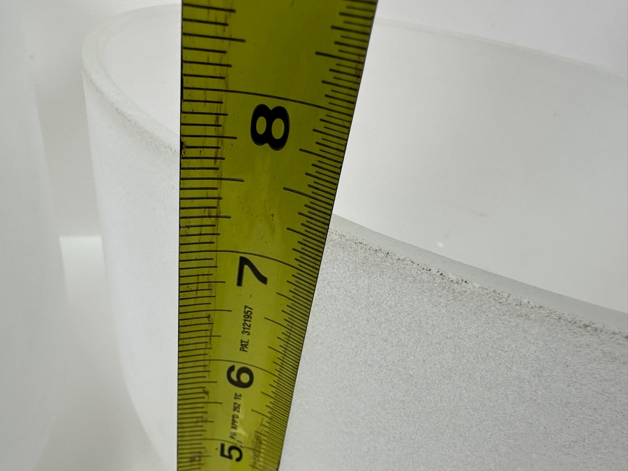 Three Crystal Tibetan Bowls In The Key Of F#, E & C Largest Bowl Is 12W X 9H [Photo 14]