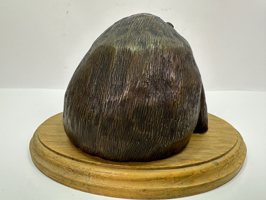 Joan Lacy Bronze Bear Figurine 4H [Photo 6]