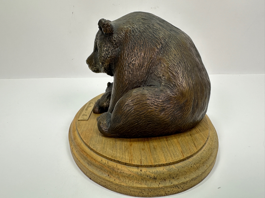 Joan Lacy Bronze Bear Figurine 4H [Photo 7]