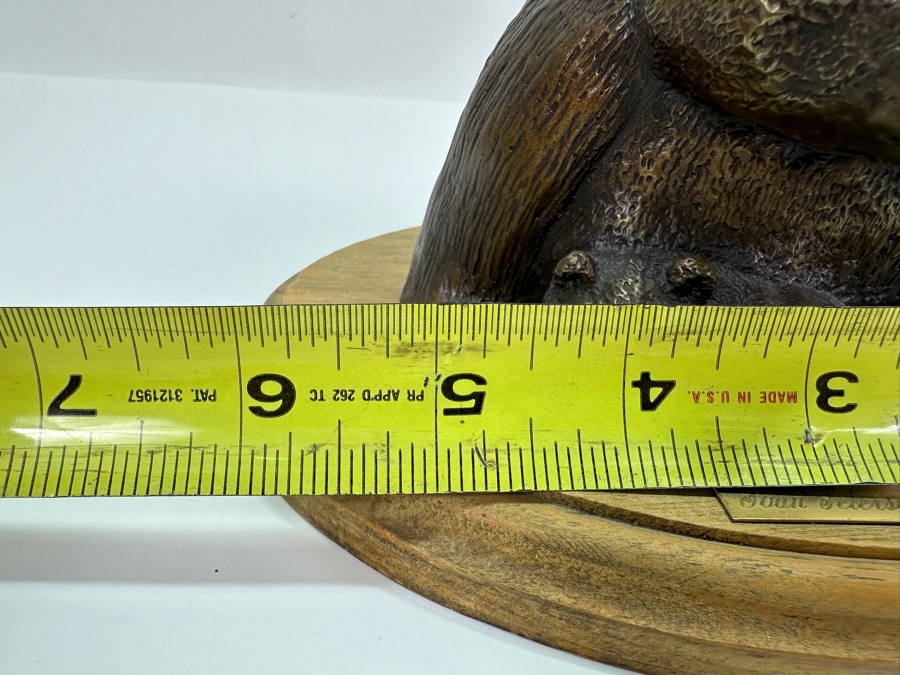 Joan Lacy Bronze Bear Figurine 4H [Photo 9]