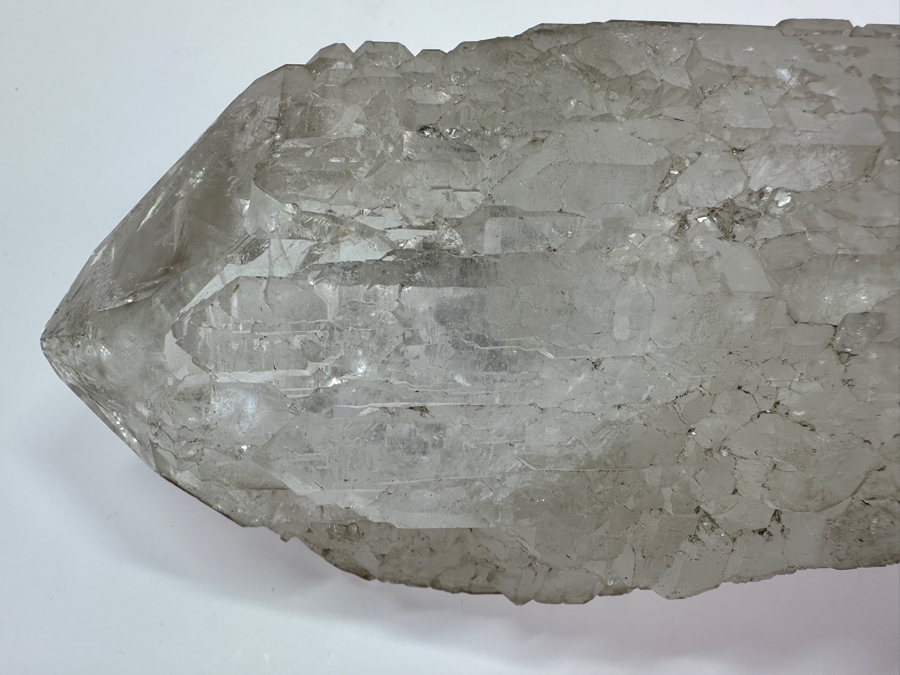 Large Crystal With Glass Display Stand 13L X 4H 11.2lbs & Several Smaller Crystals [Photo 20]
