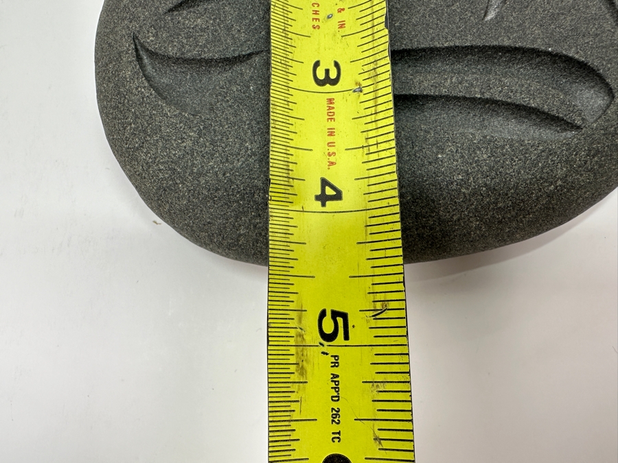 Signed Carved Pacific Northwest Stone Eagle Carving 5.5W X 4H [Photo 7]