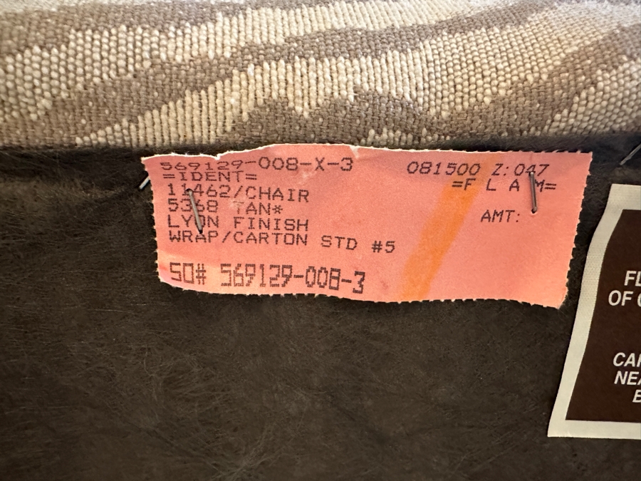 Pair Of Mid-Century Italian Modern Style Sculptural Lounge Armchairs With Round Side Table [Photo 8]