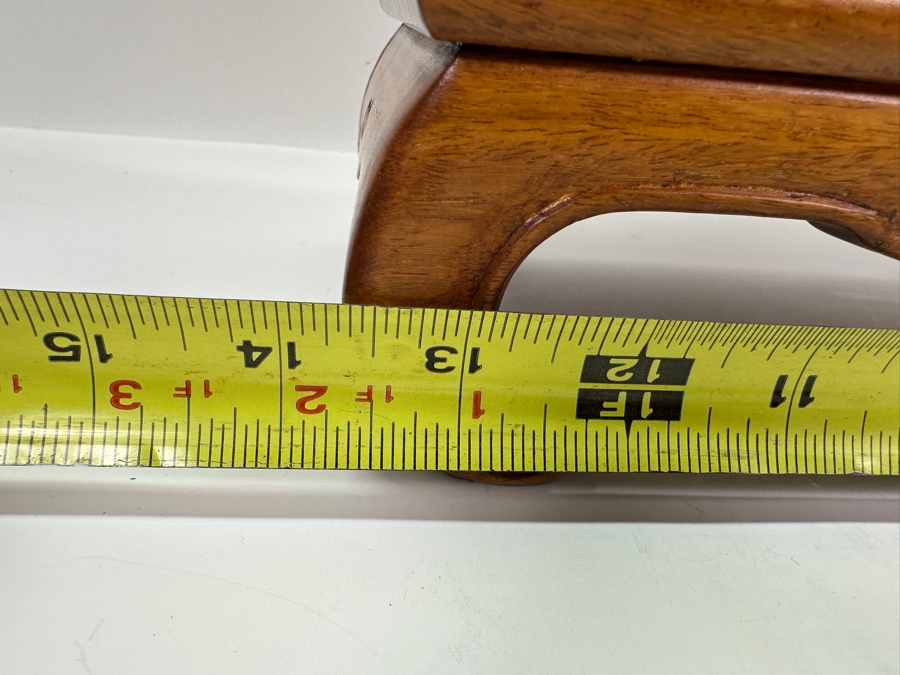 Vintage Chinese Circular Display Shelf 13.5W X 5D X 18.5H [Photo 7]