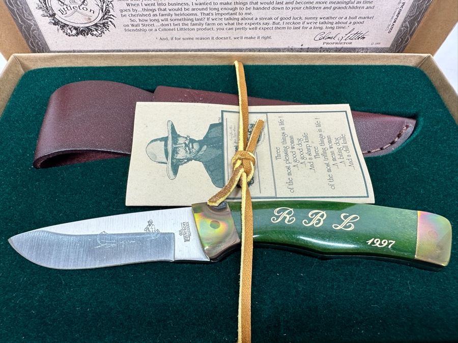 Colonel Littleton Limited, Inc. Pocket Knife Model No. 6 [Photo 2]
