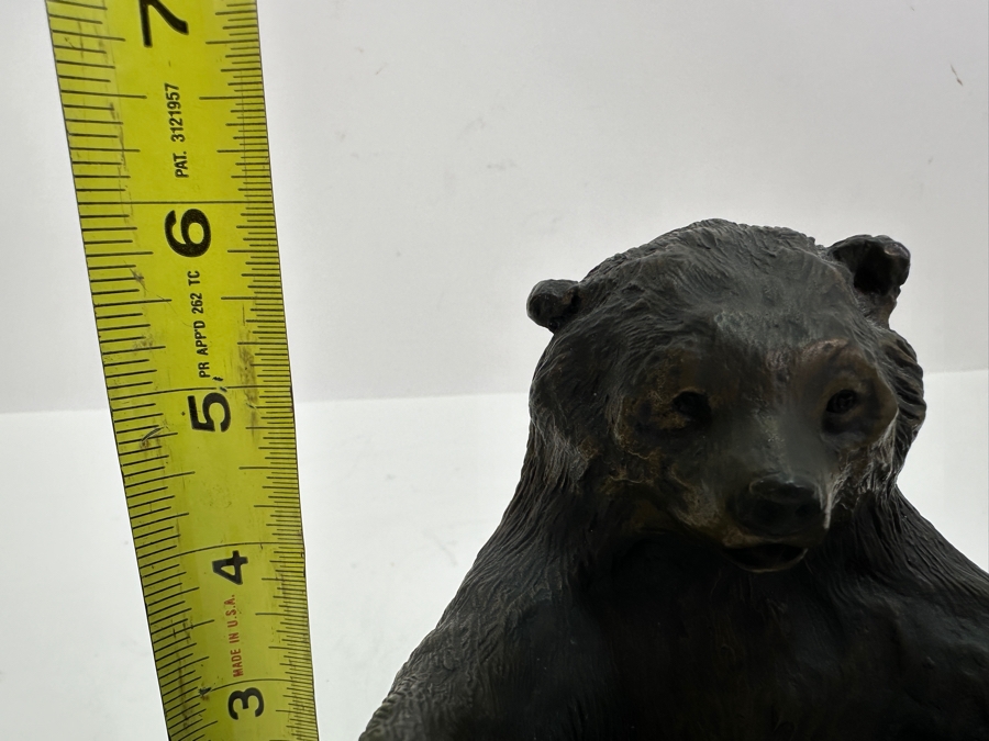 Joan Lacy Limited Edition Signed Solid Bronze Bear Figurine Numbered 2 Of 250 6H [Photo 11]