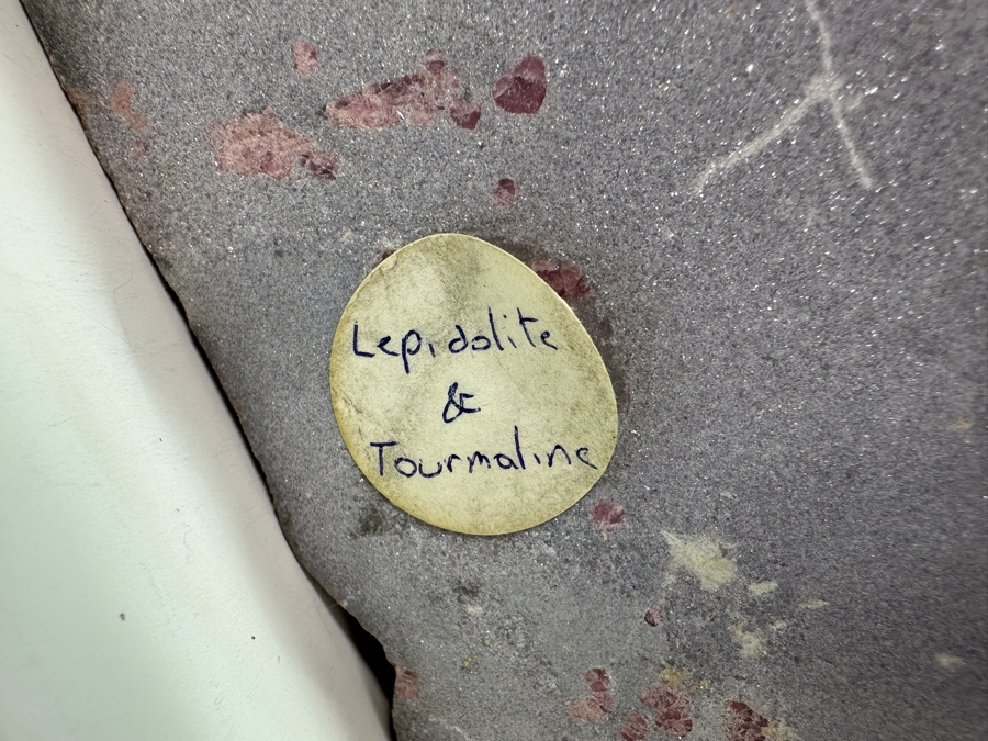 Lepidolite & Tourmaline Stone 12.6lbs [Photo 13]